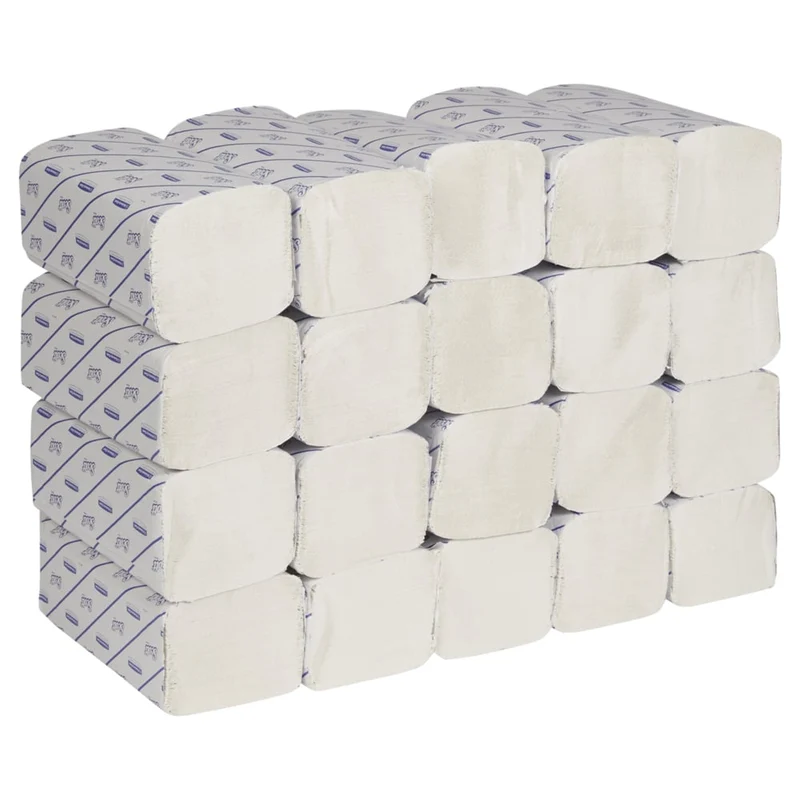 Scott® EXCELLENT Handtücher - Interfold / Weiß /Klein - 20 Clips x 190 Sheets | Karton (20 Päckchen)