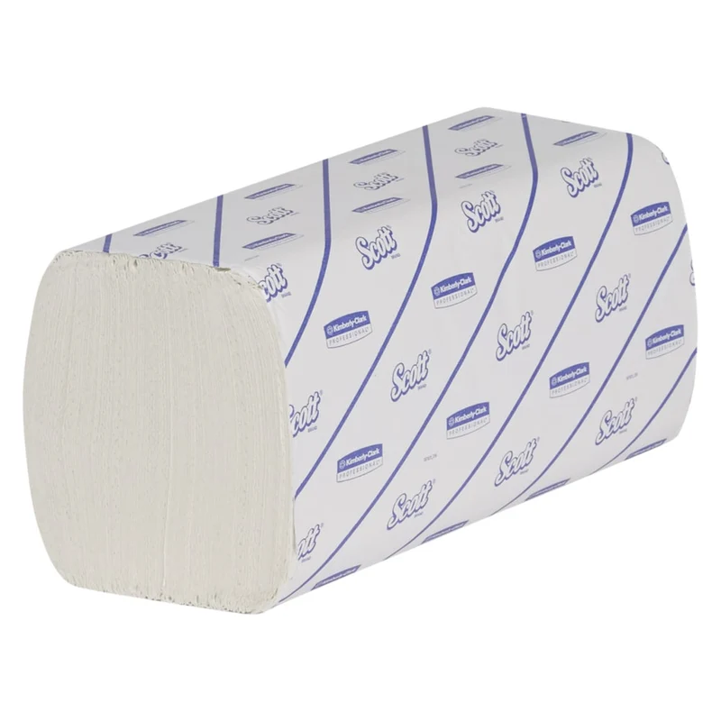 Scott® EXCELLENT Handtücher - Interfold / Weiß /Klein - 20 Clips x 190 Sheets | Karton (20 Päckchen)