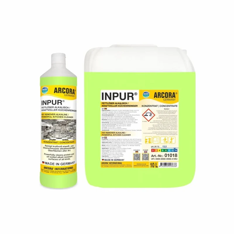 Arcora INPUR FETTLÖSER ALKALISCH / KRAFTVOLLER KÜCHENREINIGER