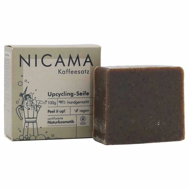 NICAMA Peeling Upcyclingseife 100 g