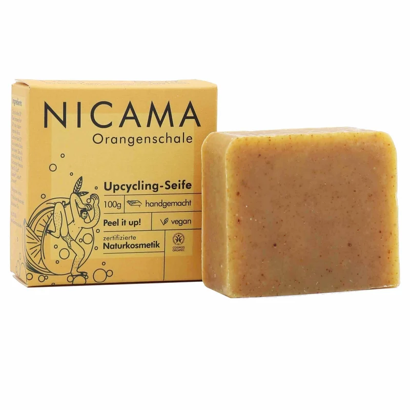 NICAMA Peeling Upcyclingseife 100 g
