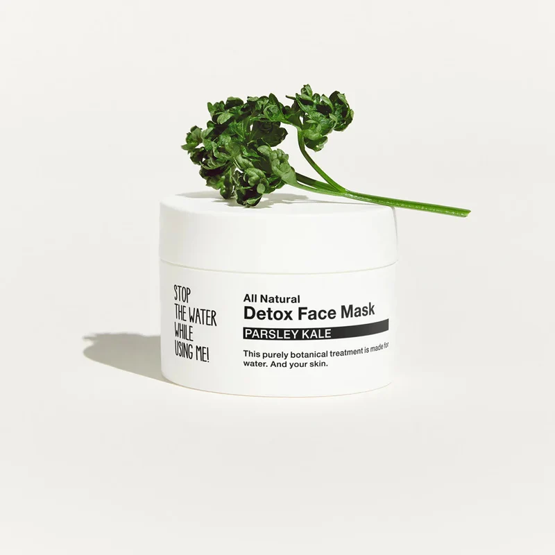 STOP THE WATER Gesichtsmaske "Parsley Kale Detox"