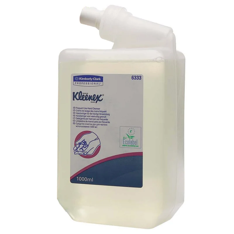 Kleenex® Sanfte Waschlotion - Kassette / Transparent /1 Ltr - 6 Cassettes | Karton (6 Kartuschen)