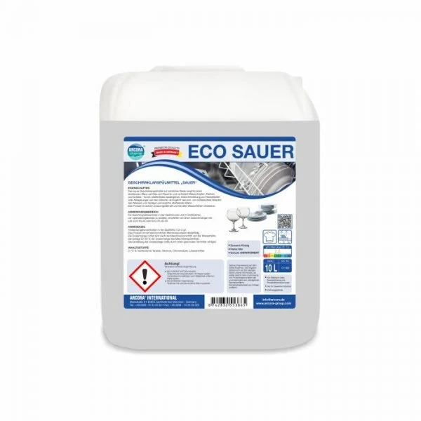 Arcora Eco Sauer Geschirrklarspülmittel "Sauer" | Kanister (10 l)