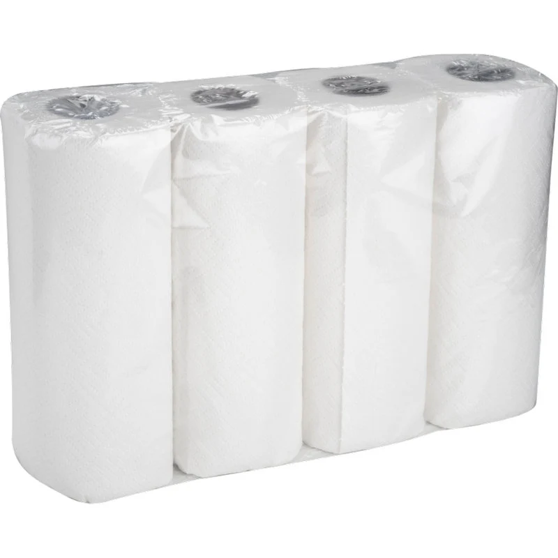 Küchenrolle, 2-lagig, 26 cm x 14 m, Weiß | Karton (8 Packungen)