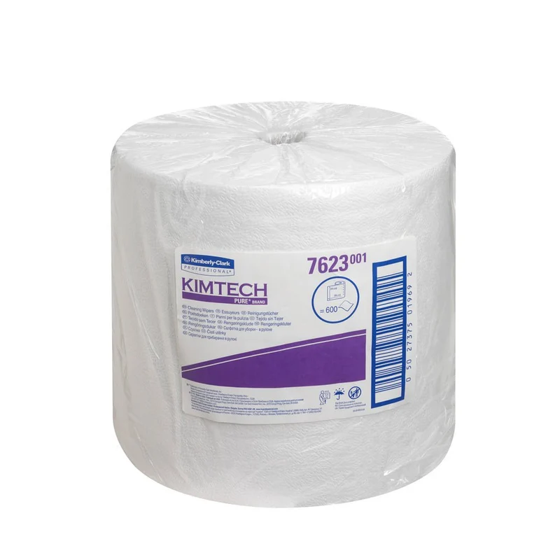 Kimtech® Pure Wischtücher - Großrolle / Weiß - 1 Roll x 600 Sheets | Karton (1 Rolle)