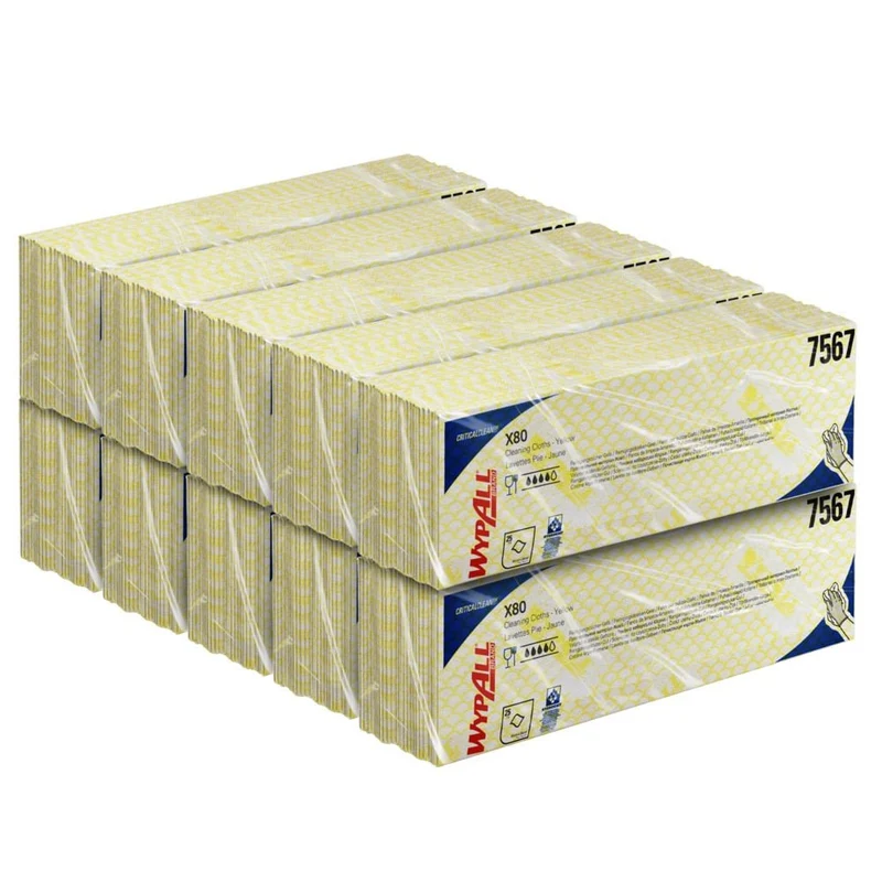 WypAll® X80 Critical Clean - Interfold, 41.00 cm x 33.00 cm