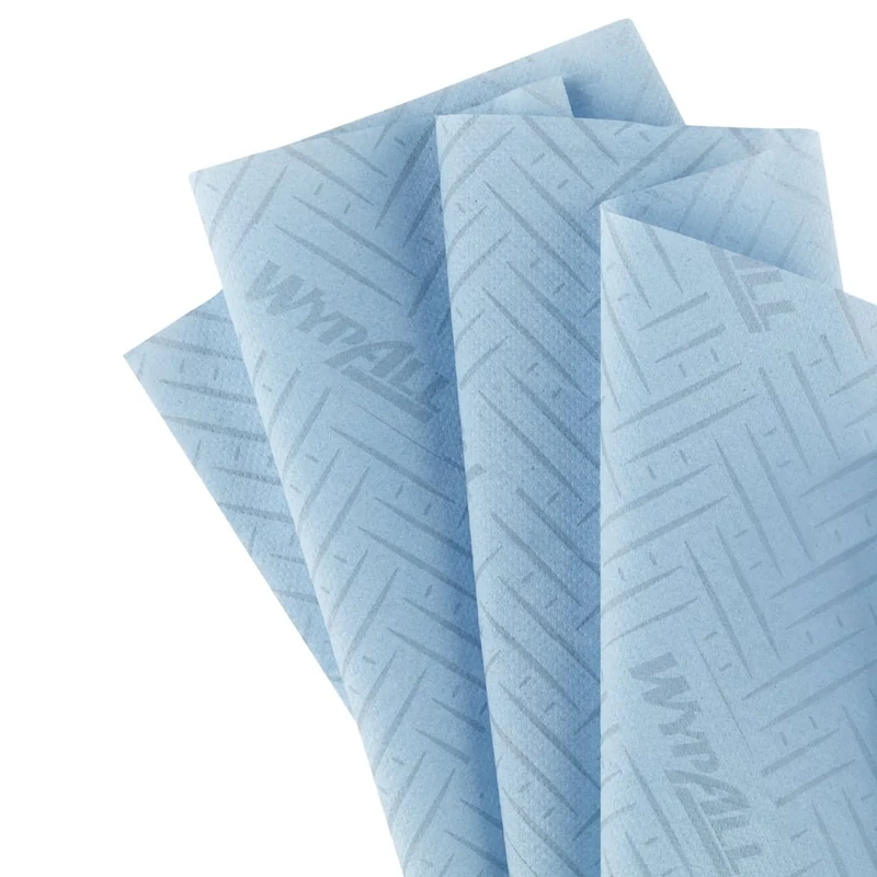 WypAll® Reach™ Papierwischtuch für die Reinigung im Service & Einzelhandel - Zentralentnahme / Blau - 6 Rolls x 280 Sheets | Karton (6 Rollen)