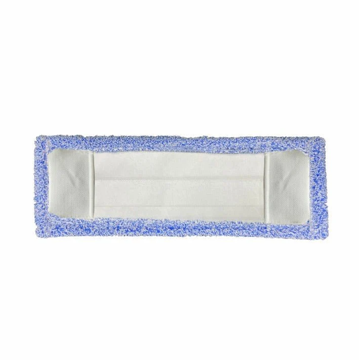 Arcora Flachpressmopp Micro Blue 2.0 Db-Fc Mit Deckblatt Spezial Polyester Tasche | Karton (75 Stück)