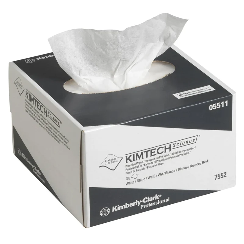 Kimtech® Science Präzisionstücher - Zupfbox / Weiß /Klein | Box (286 Tücher)