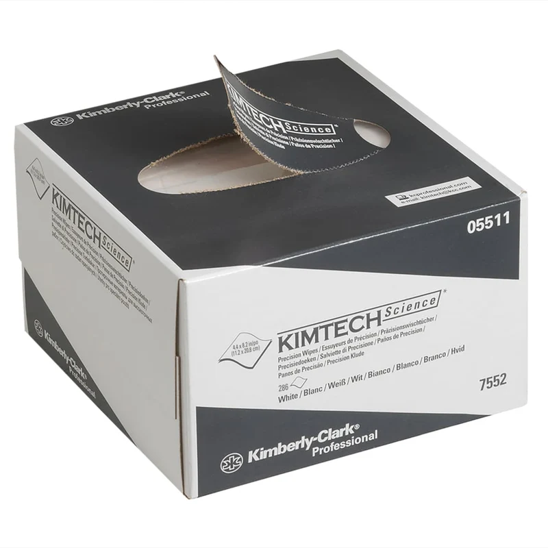 Kimtech® Science Präzisionstücher - Zupfbox / Weiß /Klein | Box (286 Tücher)