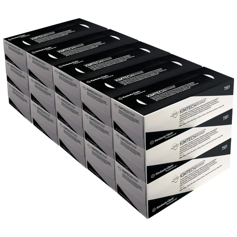Kimtech® Science Präzisionstücher - Zupfbox / Weiß /Groß - 15 Cartons x 196 Sheets | Karton (15 Boxen)