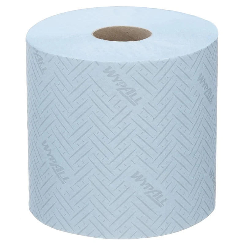 WypAll® L10 Papierwischtuch für Lebensmittel & Hygiene - Centrefeed for Reach+™ / Blau - 6 Rolls x 630 Sheets | Karton (6 Rollen)