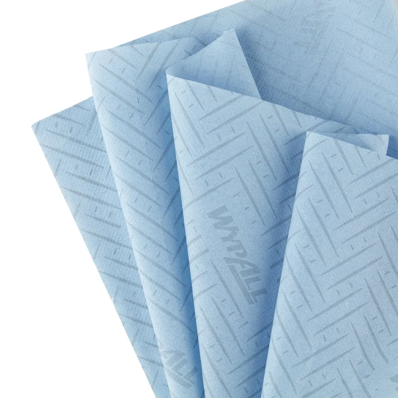 WypAll® L10 Papierwischtuch für Lebensmittel & Hygiene - Centrefeed for Reach+™ / Blau - 6 Rolls x 630 Sheets | Karton (6 Rollen)