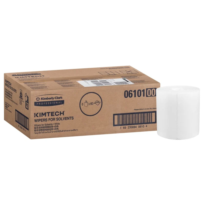 WypAll® Wettask™ PowerClean - Rolls / Weiß - 6 Refills x 60 Sheets | Karton (6 Rollen)