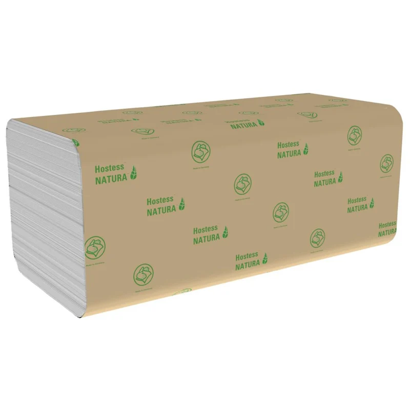 Hostess™ NATURA™ Handtücher - Zick-Zack-Faltung, Klein / 23.00 cm x 25.00 cm
