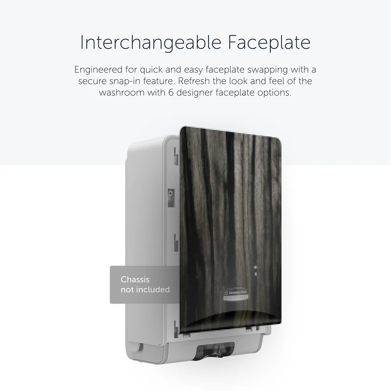 Kimberly-Clark Professional™ Icon™ Dispenser Faceplate - eSkinCare / 20.32 cm x 27.30 cm x 3.81 cm