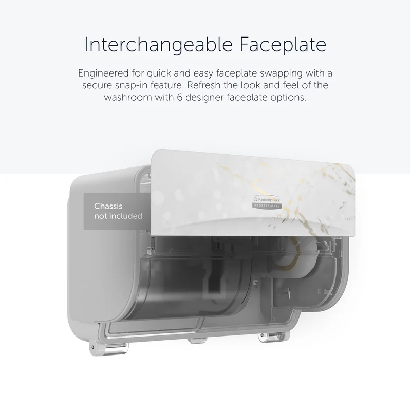 Kimberly-Clark Professional™ Icon™ Dispenser Faceplate - SRBH, 32.39 cm x 10.80 cm x 3.18 cm