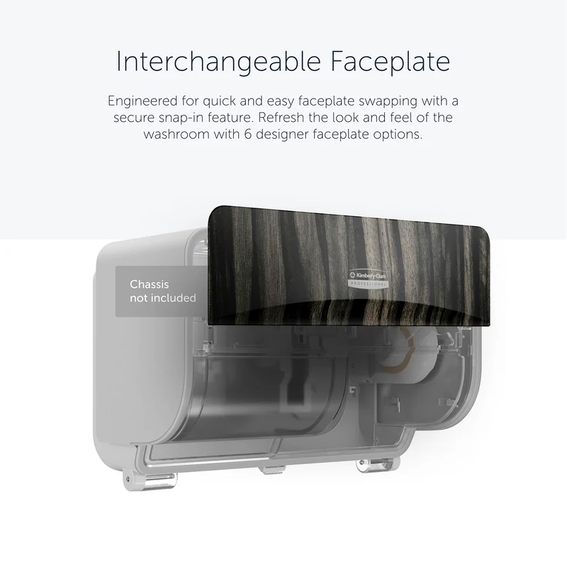 Kimberly-Clark Professional™ Icon™ Dispenser Faceplate - SRBH, 32.39 cm x 10.80 cm x 3.18 cm