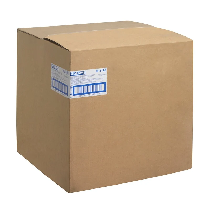 Kimtech® Polyester - flaches Tuch / Weiß /Groß - 8 Packs x 50 Sheets | Karton (8 Päckchen)
