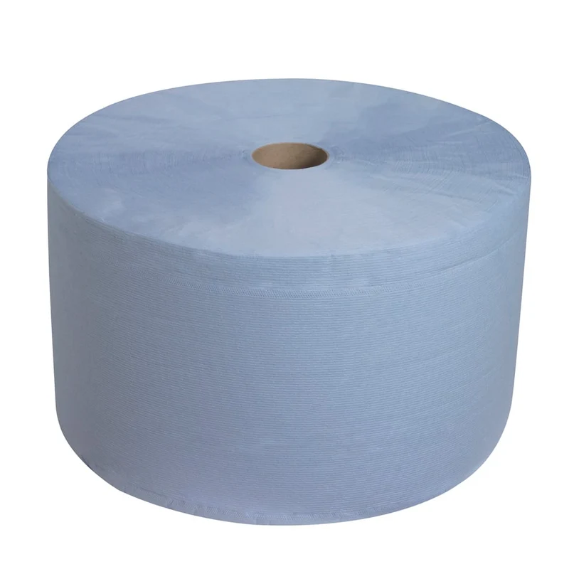 WypAll® L30 Papierwischtuch für industrielle Reinigungsaufgaben - Großrolle / Blau - 1 Roll x 750 Sheets | Karton (1 Rolle)