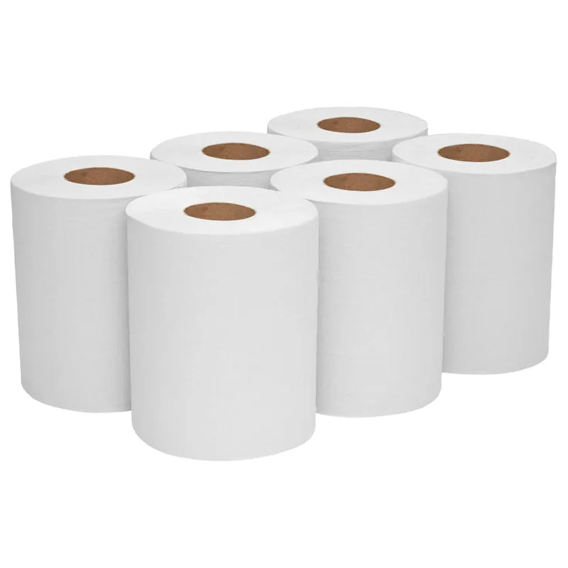 WypAll® L10 Papierwischtuch für die Reinigung im Service & Einzelhandel - Zentralentnahme / Weiß - 6 Rolls x 390 Sheets | Karton (6 Rollen)