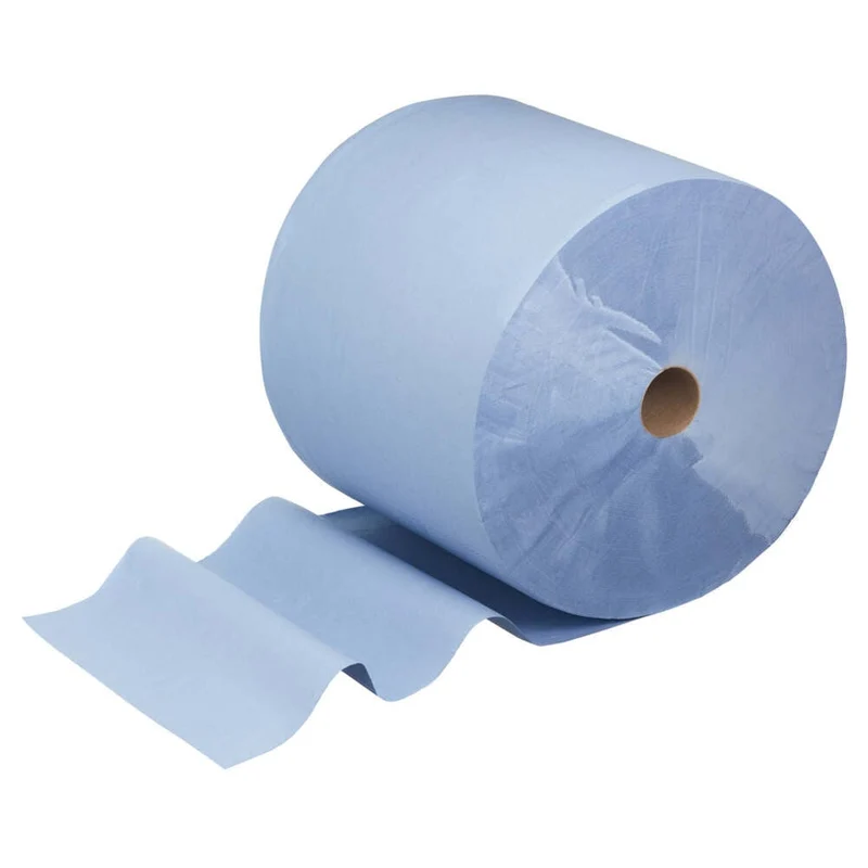 WypAll® L30 Papierwischtuch für Instandhaltungsarbeiten - Großrolle - Extra breit & lang / Blau - 1 Roll x 1000 Sheets | Karton (1 Rolle)