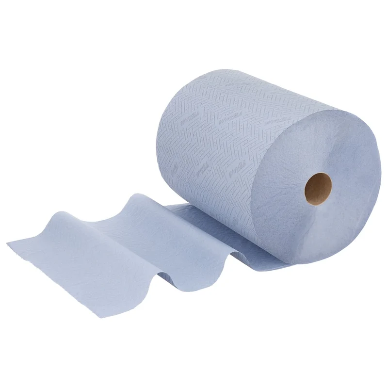 WypAll® L20 Papierwischtuch für Oberflächen - Großrolle - Extra breit / Blau - 1 Roll x 1000 Sheets | Karton (1 Rolle)