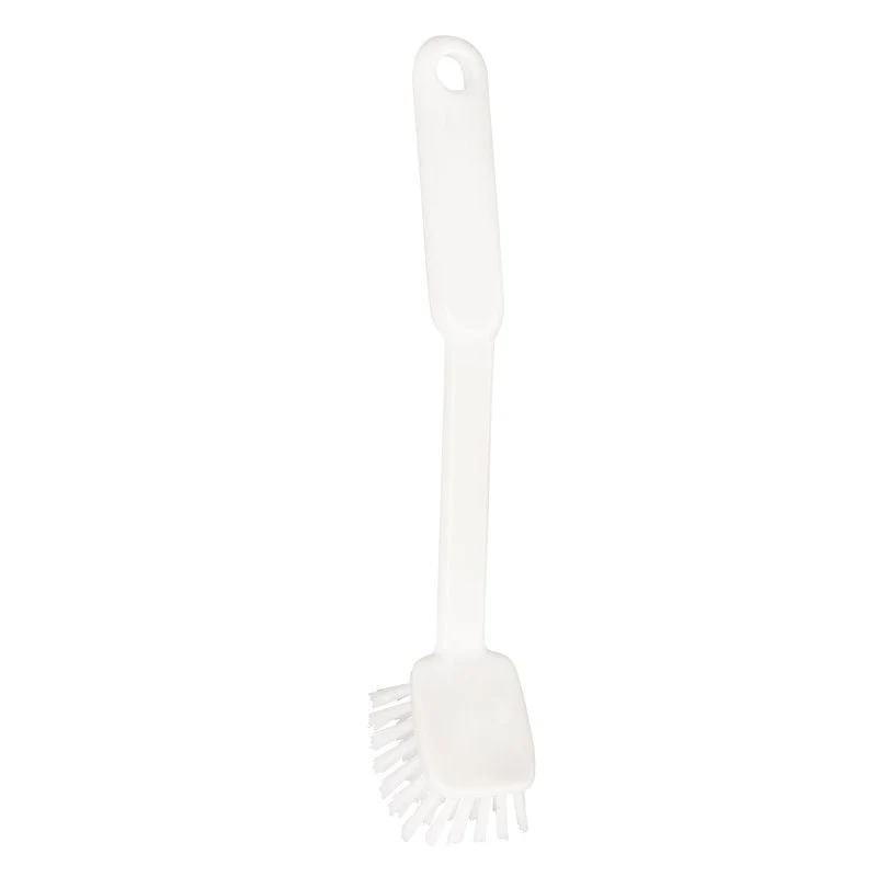 SPÜLBÜRSTE ECKIG,NYLON 6.6 WEIß,ø 0,40MM MITTEL,240X40X22