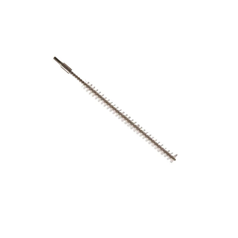 ROHRBÜRSTE,PBT TRANSP.,ø0,40MM HART,200Xø 12MM,VERLÄNGERBAR