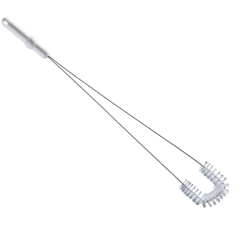 ROHRBÜRSTE,U-FORM,PBT TRANSP., ø 0,35MM MITTEL,570Xø30X90MM