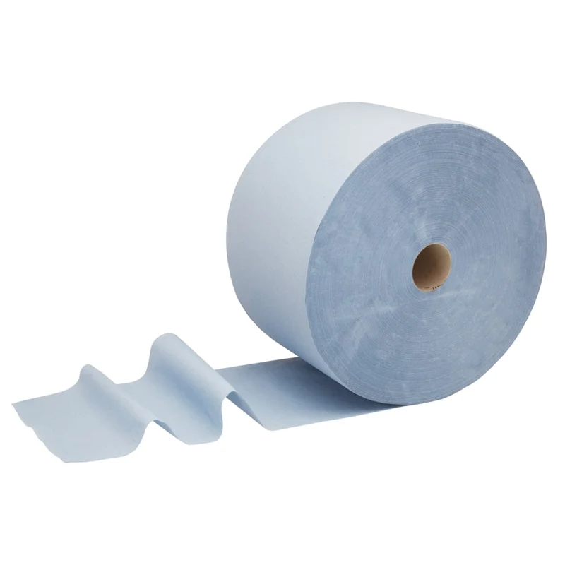 WypAll® L20 Papierwischtuch für Instandhaltungsarbeiten - Großrolle - Extra breit / Blau - 1 Roll x 1000 Sheets | Karton (1 Rolle)