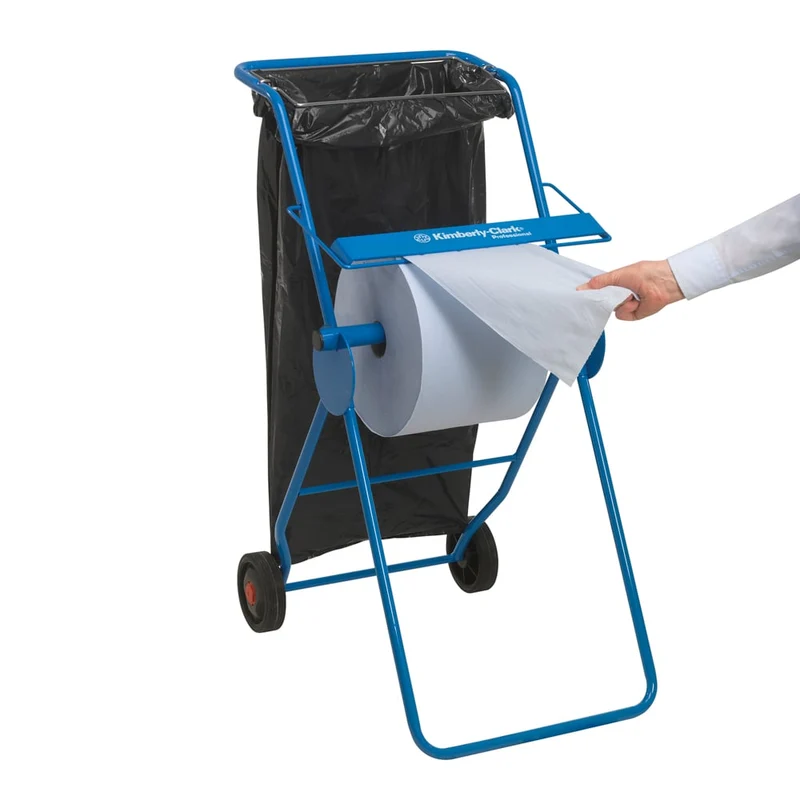 WypAll® L20 Papierwischtuch für Instandhaltungsarbeiten - Großrolle - Extra breit / Blau - 1 Roll x 1000 Sheets | Karton (1 Rolle)