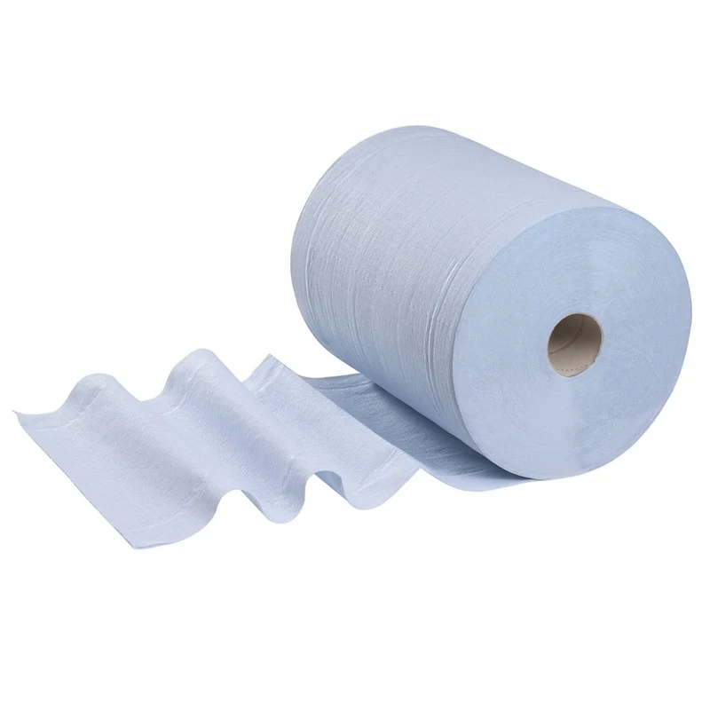 WypAll® L20 Papierwischtuch für Instandhaltungsarbeiten - Großrolle - Extra breit / Blau - 1 Roll x 500 Sheets | Karton (1 Rolle)