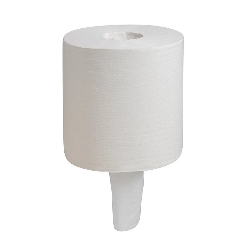 WypAll® L10 ESSENTIAL Wischtücher - Zentralentnahme / Weiß - 6 Rolls x 1 Sheet | Karton (6 Rollen)
