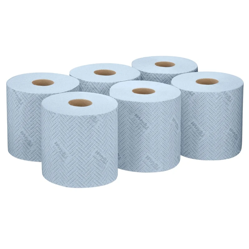 WypAll® L20 General Clean - Centrefeed for Reach+™ / Blau /2-lagig - 6 Rolls x 550 Sheets | Karton (6 Rollen)