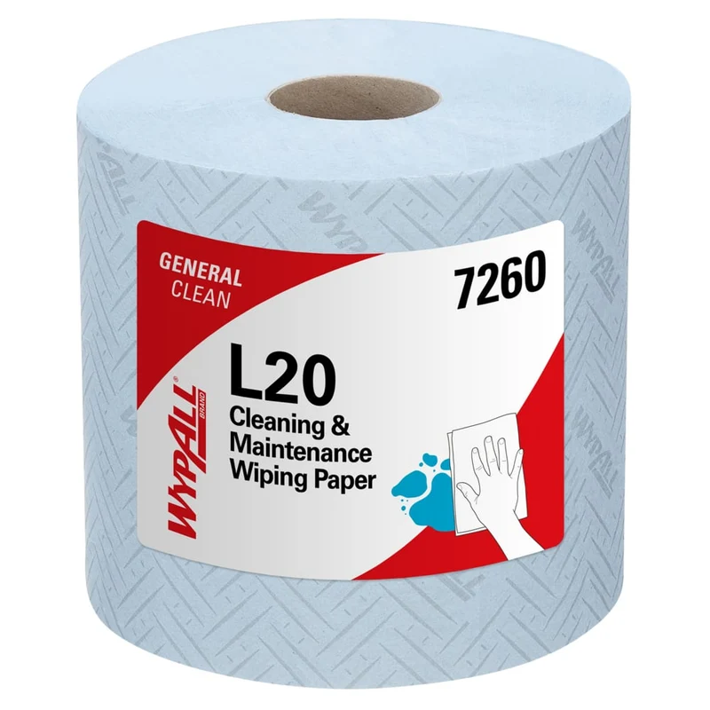 WypAll® L20 General Clean - Centrefeed for Reach+™ / Blau /2-lagig - 6 Rolls x 550 Sheets | Karton (6 Rollen)