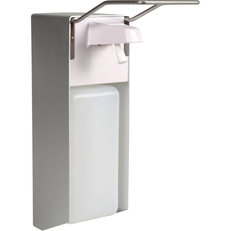 Armhebelspender, 1000 ml, Aluminium/Weiß 20*1 (X-2268) | Packung (1 Stück)