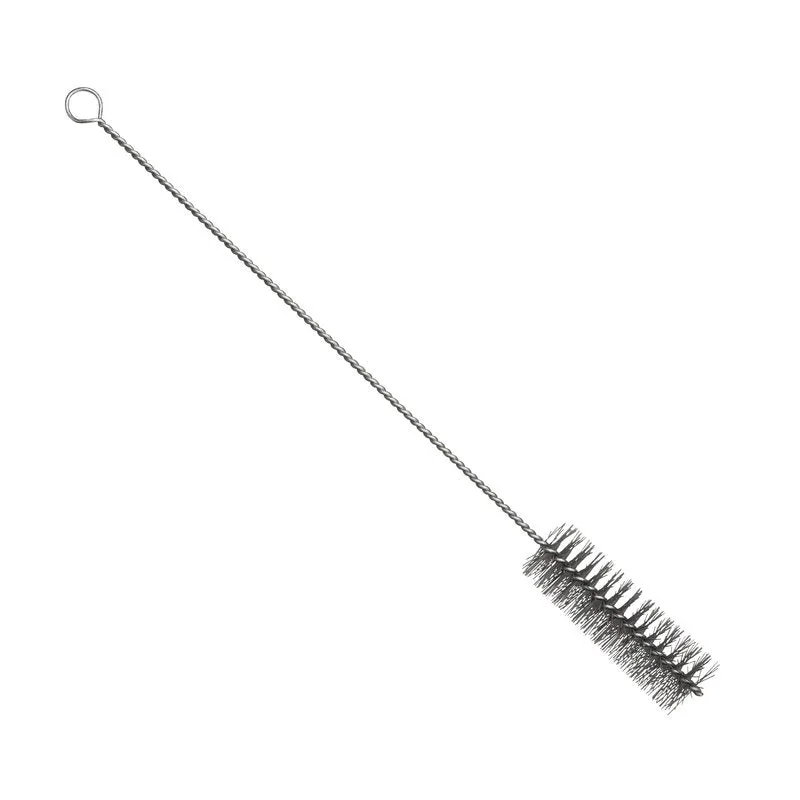 METAL DETECT ROHRBÜRSTE, EDEL- STAHLDRAHT, PBT GRAU,500Xø40MM