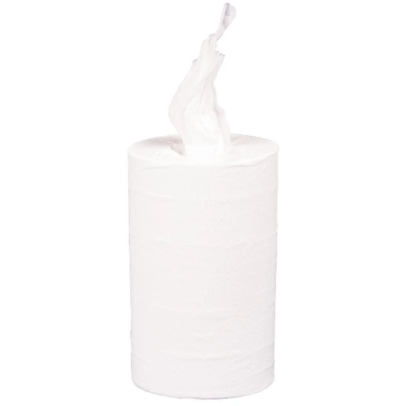 Handtuchrolle Mini, 2-lagig, 20,3 cm x 72 m, Weiß | Karton (12 Packungen)