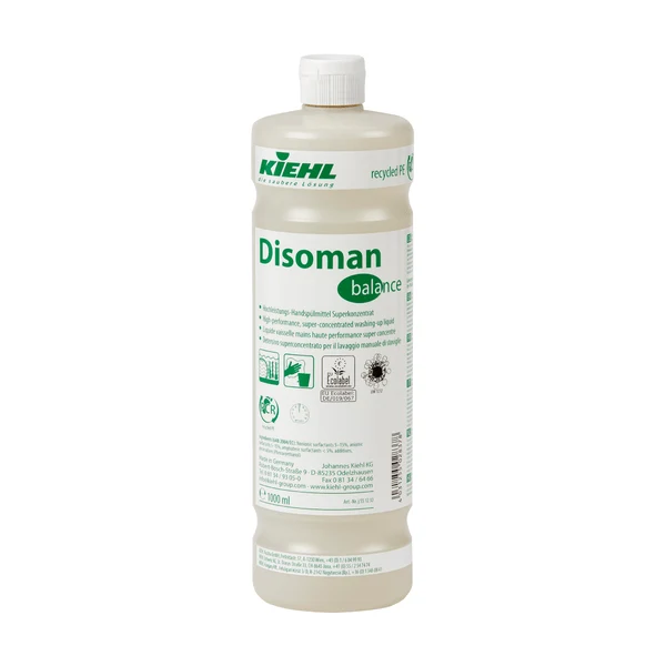 Kiehl Disoman Hochleistungs-Handspülmittel Superkonzentrat