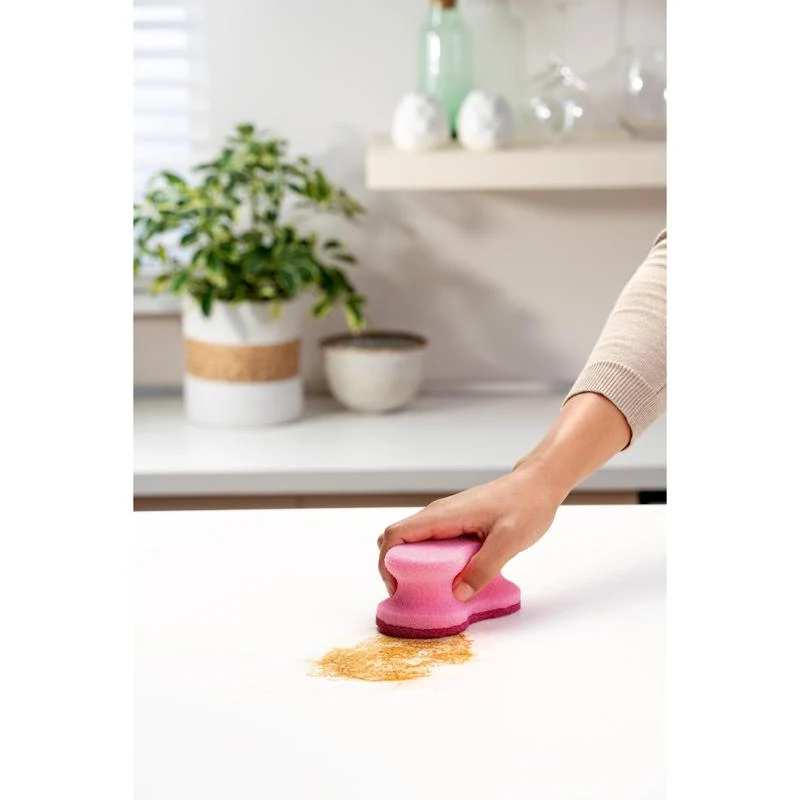 Auslaufartikel: Scotch-Brite® Delicate Color Comfort nicht kratzender Reinigungsschwamm, 2 Stück pro Packung | Packung (1 Stück)