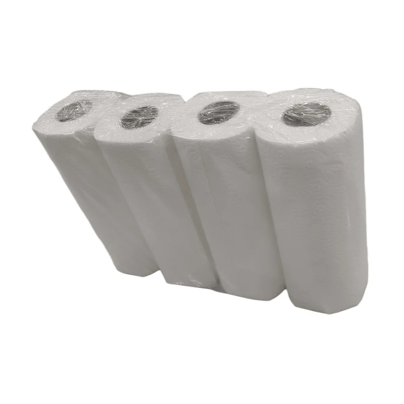 Küchenrolle, 3-lagig, weiß, 4 Rollen | Karton (8 Packungen)