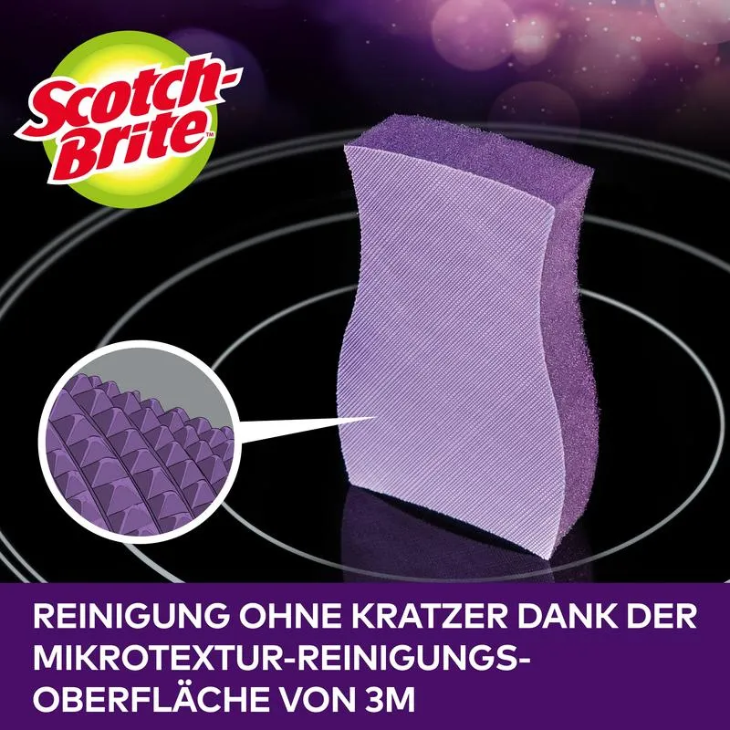 Scotch-Brite™ Glaskeramik-Reinigungsschwamm | Packung (1 Stück)