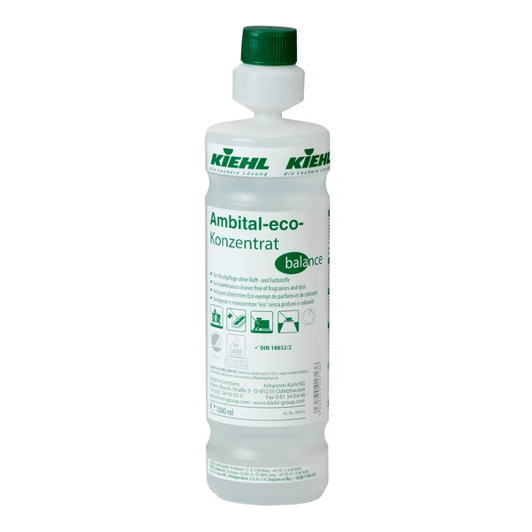 Kiehl Ambital-eco-Konzentrat balance Eco-Wischpflege ohne Duft- und Farbstoffe | Flasche (1 l)
