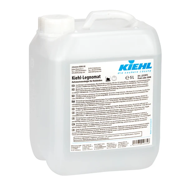 Kiehl-Legnomat Automatenreiniger für Holzböden | Flasche (5 l)