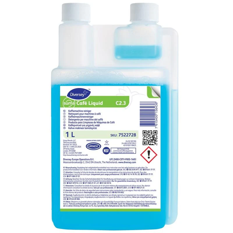 Suma Café Liquid C2.3, Kaffeemaschinenreiniger | Flasche (1 l)