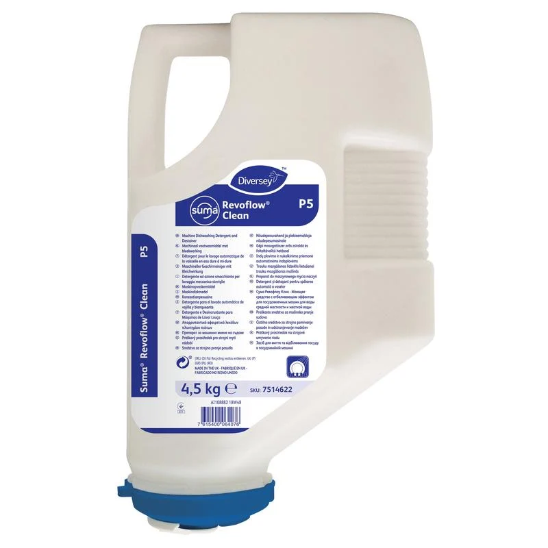 Suma Revoflow Clean P5, Reiniger für hartes Wasser, chlorhaltig | Kartusche (4500 g)