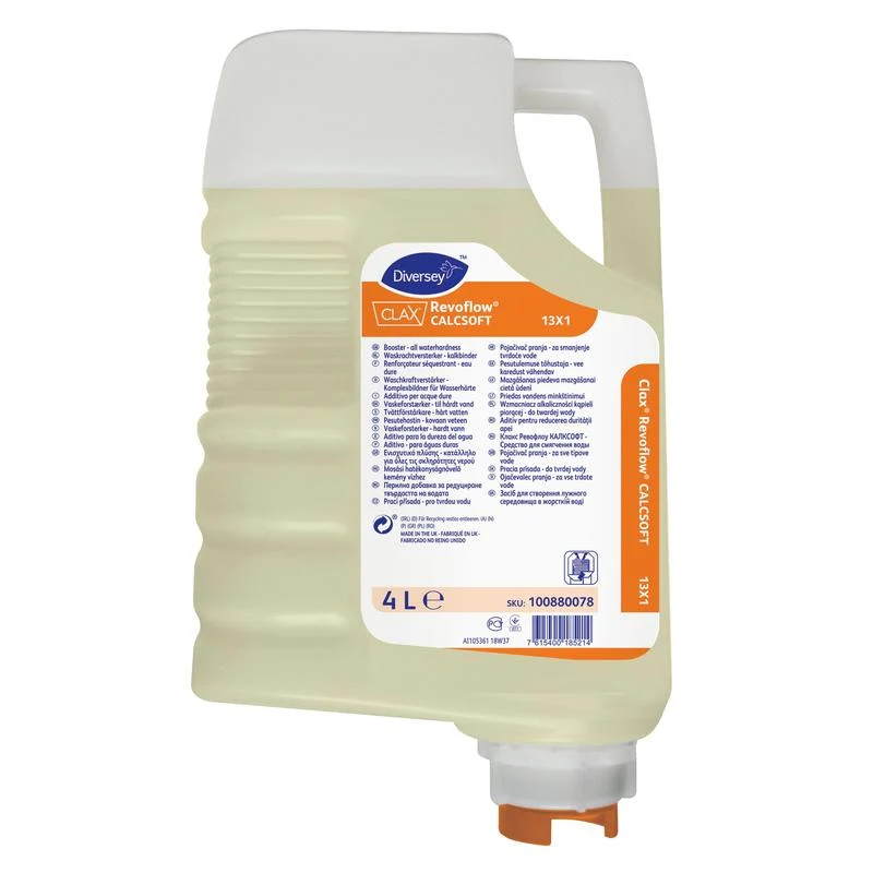 Clax Revoflow Calcsoft 13X1, Hochkonzentrierter Wasserhärtebinder für das Revoflow System | Kartusche (4 l)