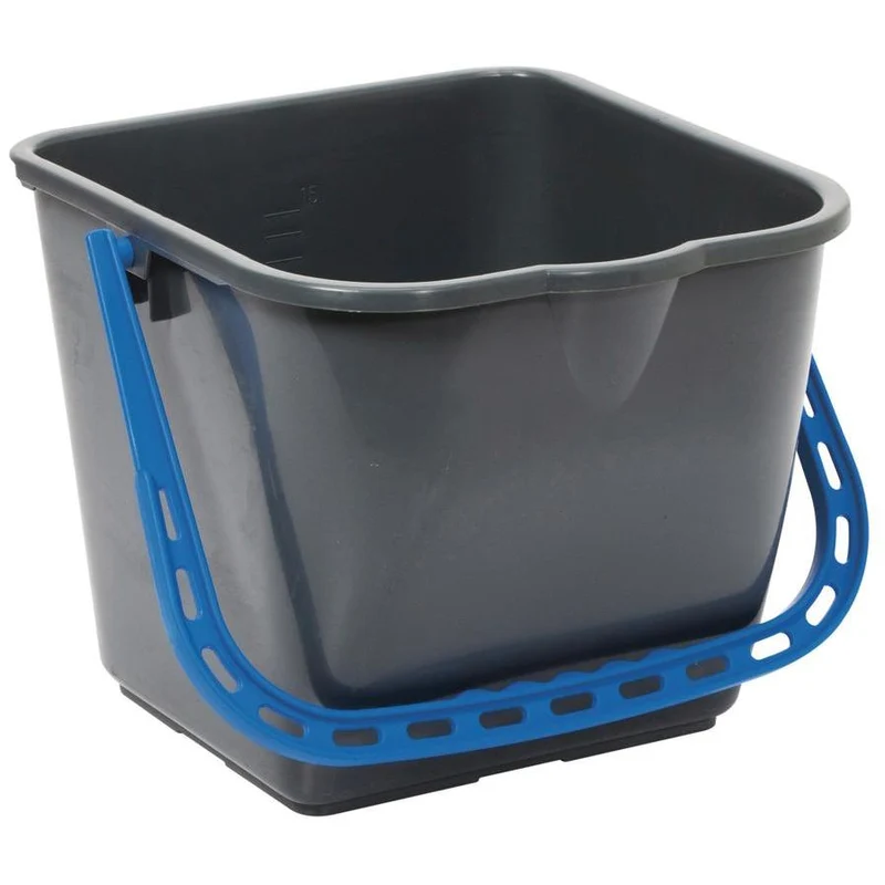 TASKI Eimer 15L Blau, Blauer Eimer zur manuellen Bedienung | Packung (1 Stück)